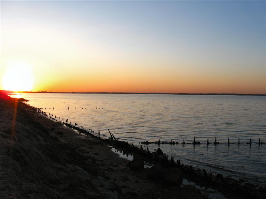 Sunset of Cliffwood Beach