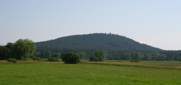Křakovský vrch od jihu