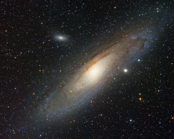 M31, galaxie v Andromedě