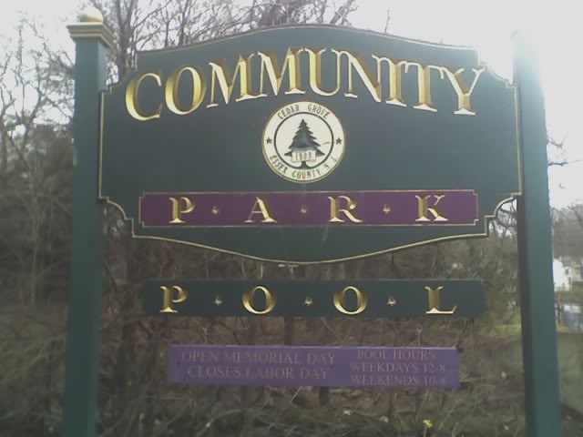 Welcome to Cedar Grove Community Park