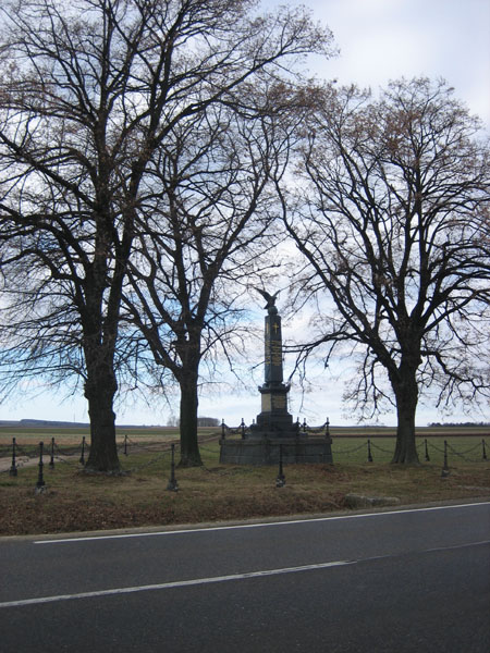 Denkmal an die Schlacht von Hollabrunn und Schöngrabern - Memorial to the battle of Hollabrunn and Schöngrabern