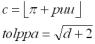 c=floor(pi+puu) tolppa=sqrt(d+2)