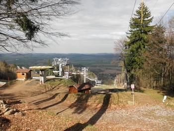 Horní stanice Ski areálu Monínec
