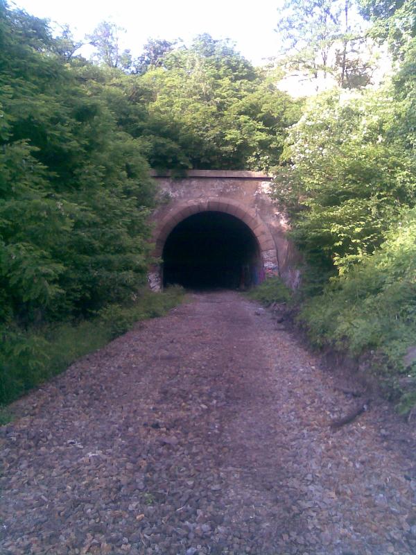 Západní portál tunelu
