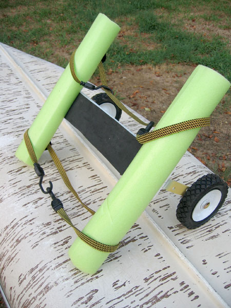 Original Homemade Kayak Cart – Inside the Mind of the Monkey
