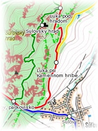 Hiking.sk mapa