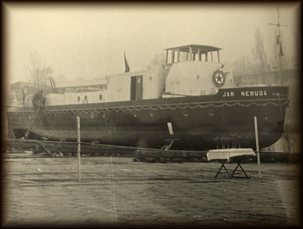 r.1958 - spouštení lode
