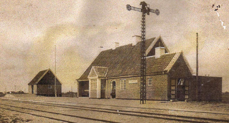 Vester Tirsted Jernbanestation 1927