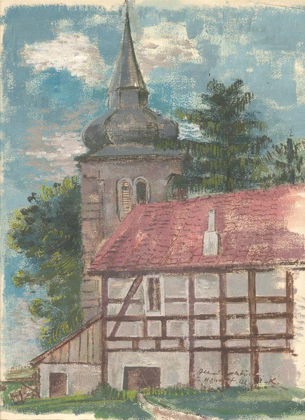 Alter Kirchturm in Hennef (M. Schmitz-Kühne)