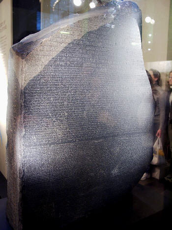 rosetta stone egyptian hieroglyphics. The Rosetta Stone