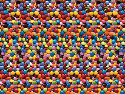 A smartie can only be counted