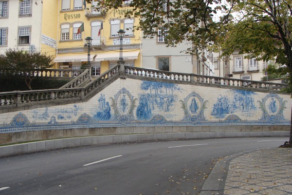 Painel de azulejos do Rossio