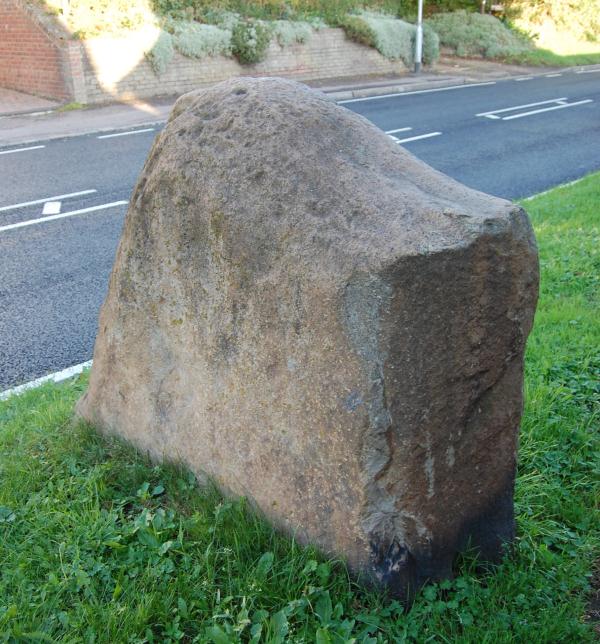 View of the stone facing away from Newport