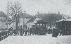 Endhaltestelle Andritz 1905
