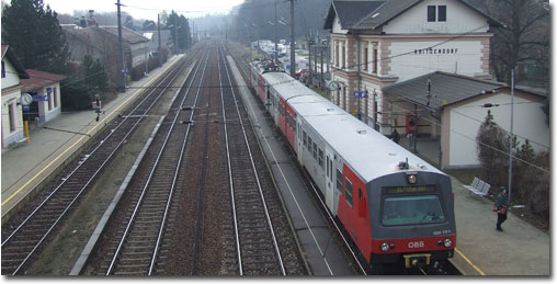 Der Bahnhof Kritzendorf