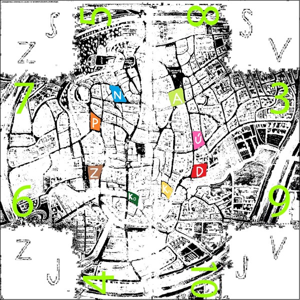 mapa mesta