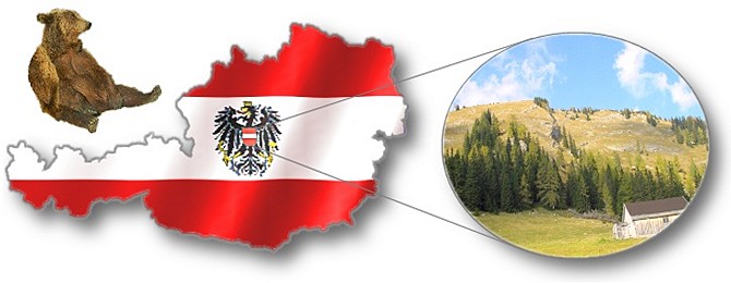 Geographischer Mittelpunkt Österreich