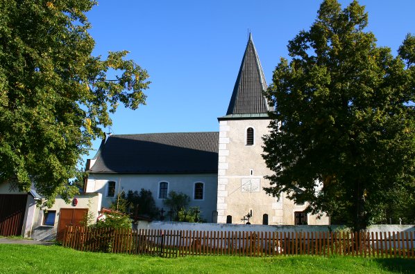 Kostel sv. Martina od jihu