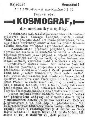 Kosmograf 30.9.1899