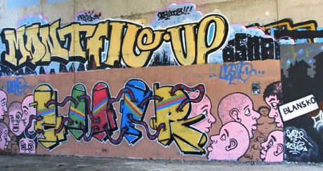 Graffiti v Blansku