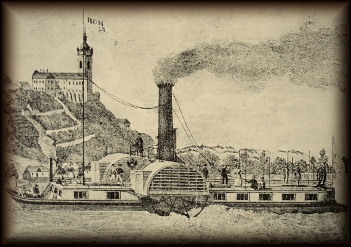 parník Bohemia r.1841