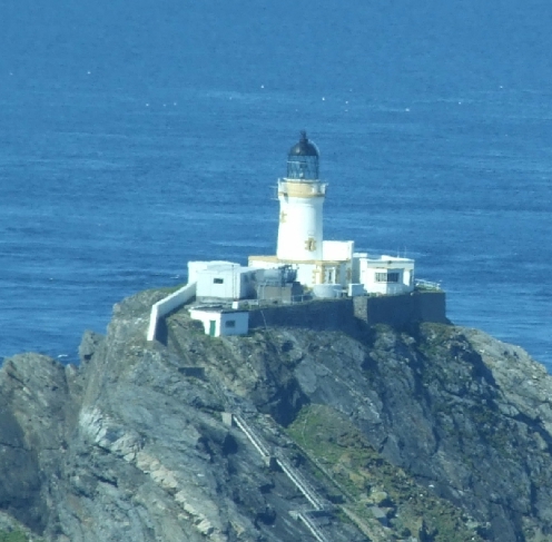 The lighthouse on Muckle Flugga, which is sexy. Hence the cache name :)