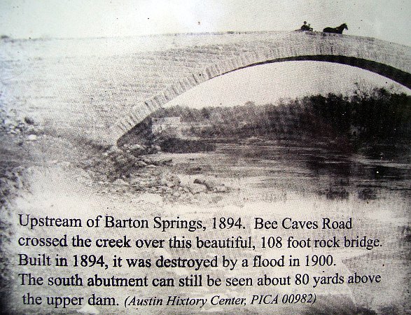 The Stone Bridge over Barton Creek