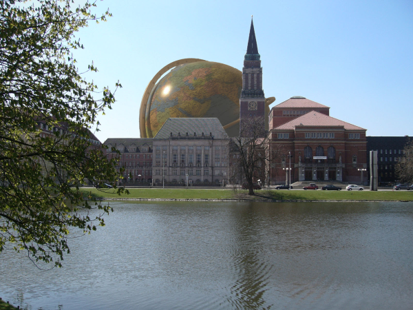 Beschreibung: Beschreibung: Beschreibung: Globus in Kiel