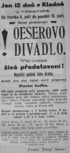 Oeserovo divadlo 9.6.1902