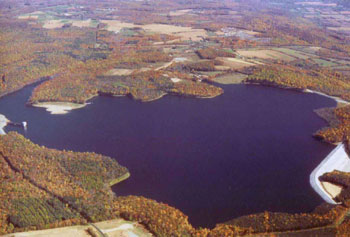 Merrill Creek Reservoir Aerial View