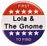 Congratulations to Lola & The Gnome on your FTF!
