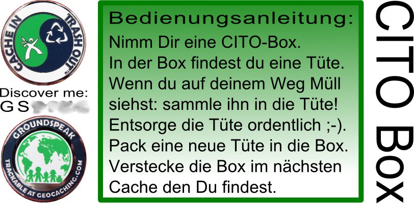 CITO-Box-Aufkleber