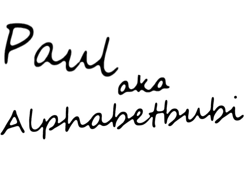 Paul aka Alphabetbubi
