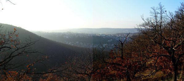 Pohled na Zbraslav / View to Zbraslav