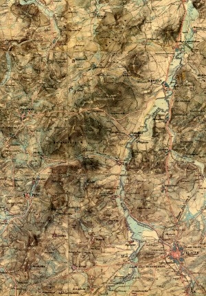III. vojenské mapování - Doubravský hřeben