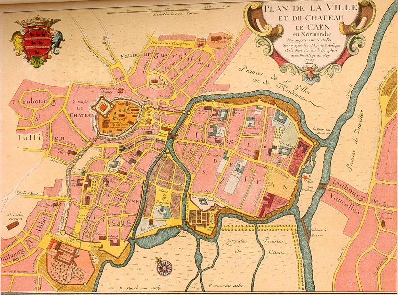 Caen en 1705
