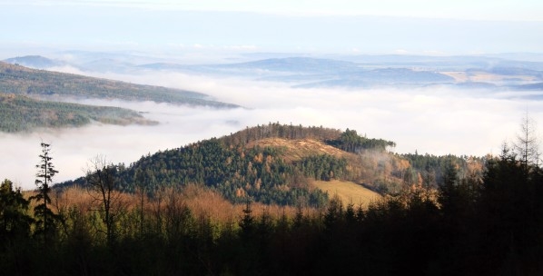 Knezska hora pri pohledu z Male Doubravy