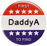 Congratulations to DaddyA on your FTF!