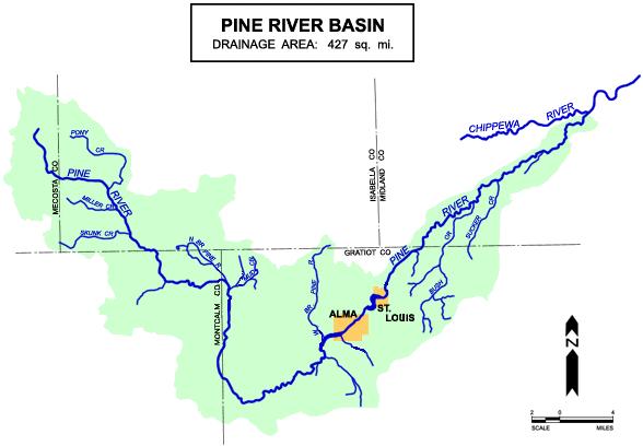 Gc1hge9 The Pine River Watershed Earthcache In Michigan United