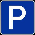 Parkplatz-Schild