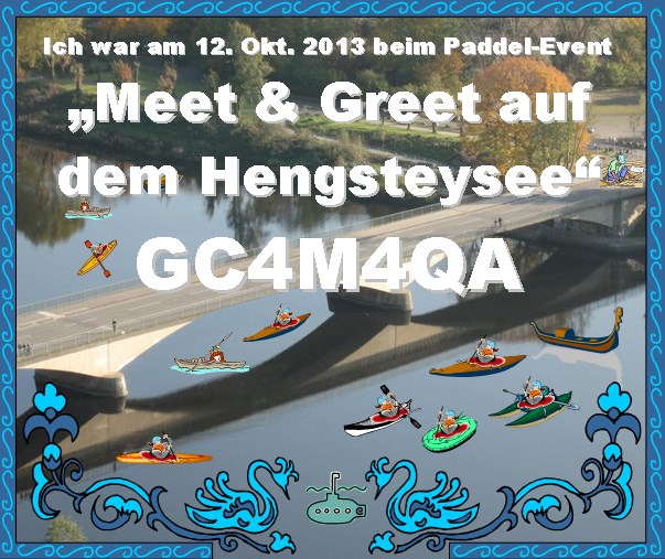 Meet & Greet auf dem Hengsteysee [Paddel-Event] - GC4M4QA