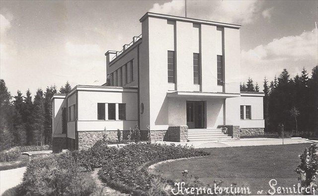 Krematorium v roce 1907
