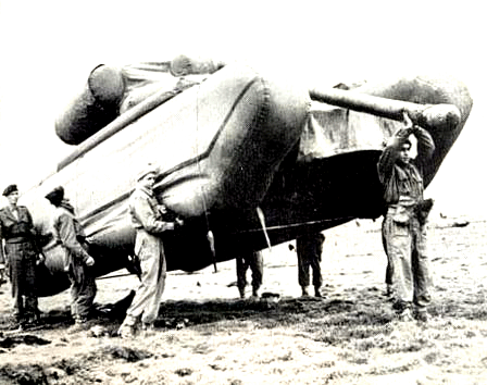 Operation Quicksilver : Inflatable Tank