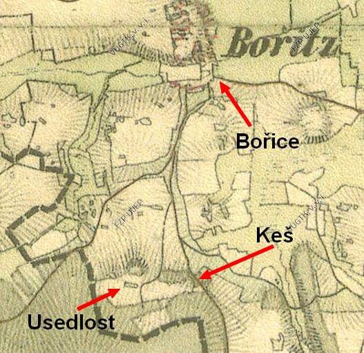Mapa 1845