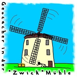 Geocacher in der "Zwick" - MÜHLE
