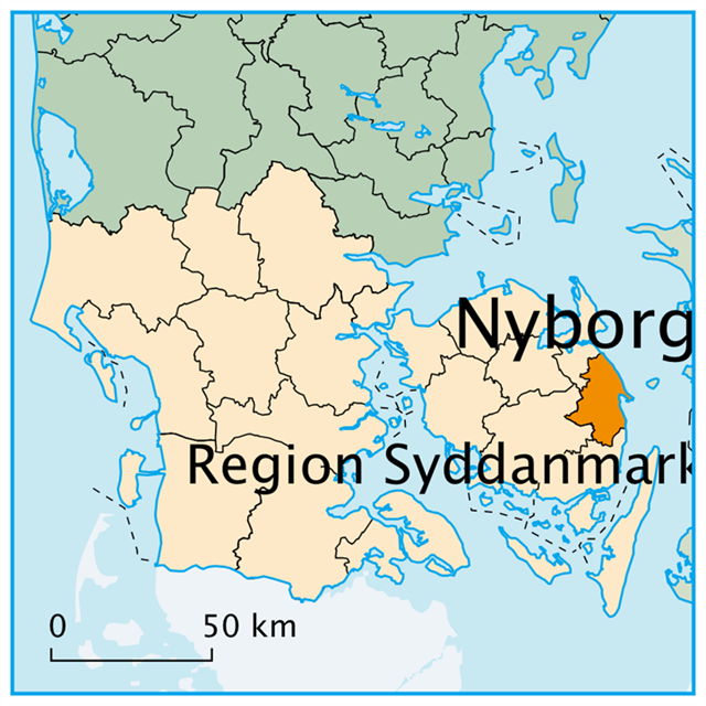 GC4DPC8 Nyborg - Syddanmark - Danmark (Multi-cache) in Denmark created