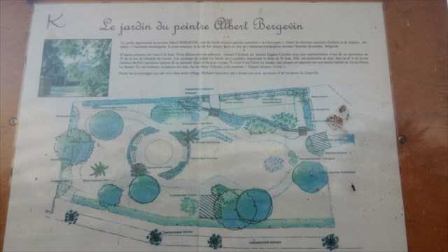 Le jardin du peintre Albert bergevin