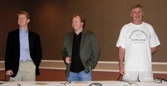 Ken, Bob, and Ed at Gameshow Congress