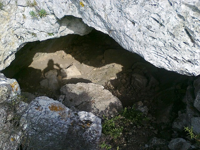 entrada da gruta