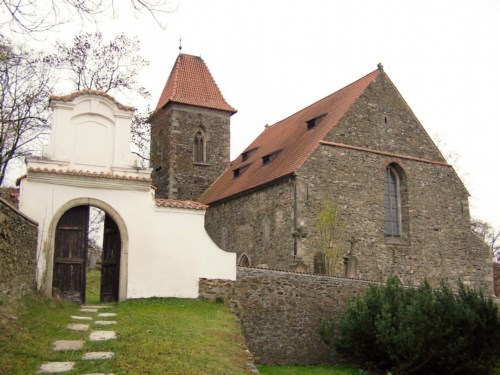 Kostel U Svatých zezadu